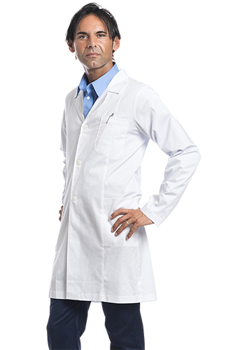 CAMICE MEDICO UOMO SLIM: abbigliamento professionale per studi medici farmacisti ottici camice medico bianco...